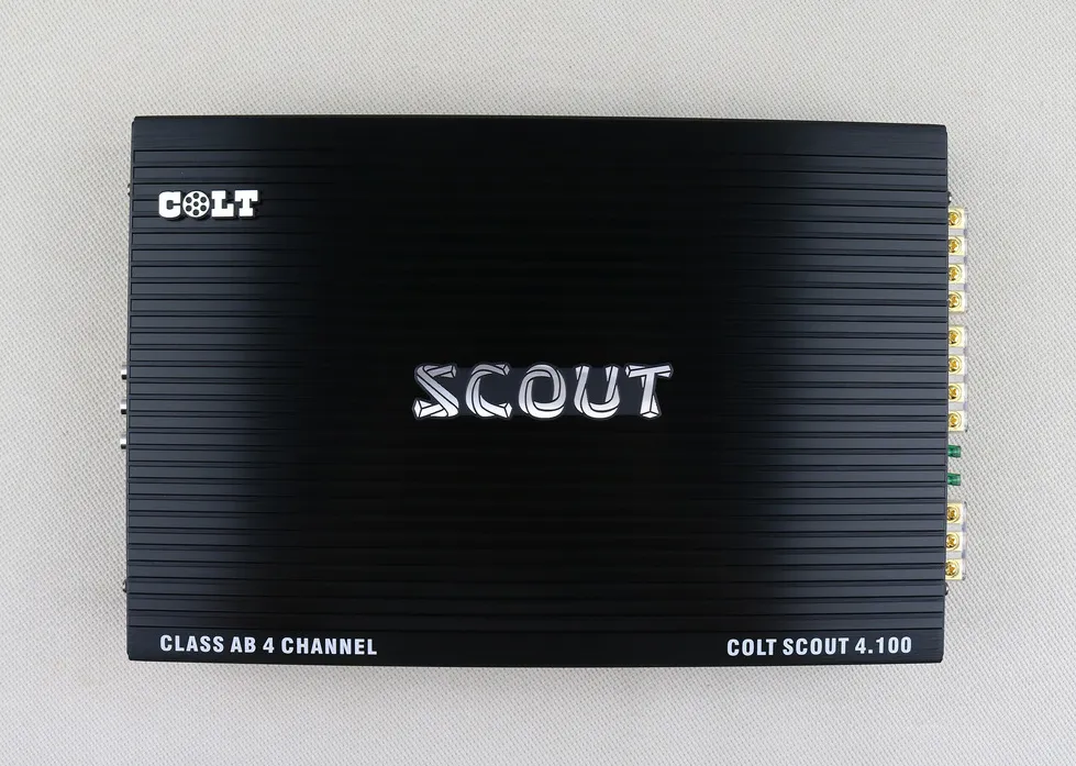 Усилитель 4-канальный COLT SCOUT 100.4 - фото Усилитель 4-канальный COLT SCOUT 100.4 - фото
