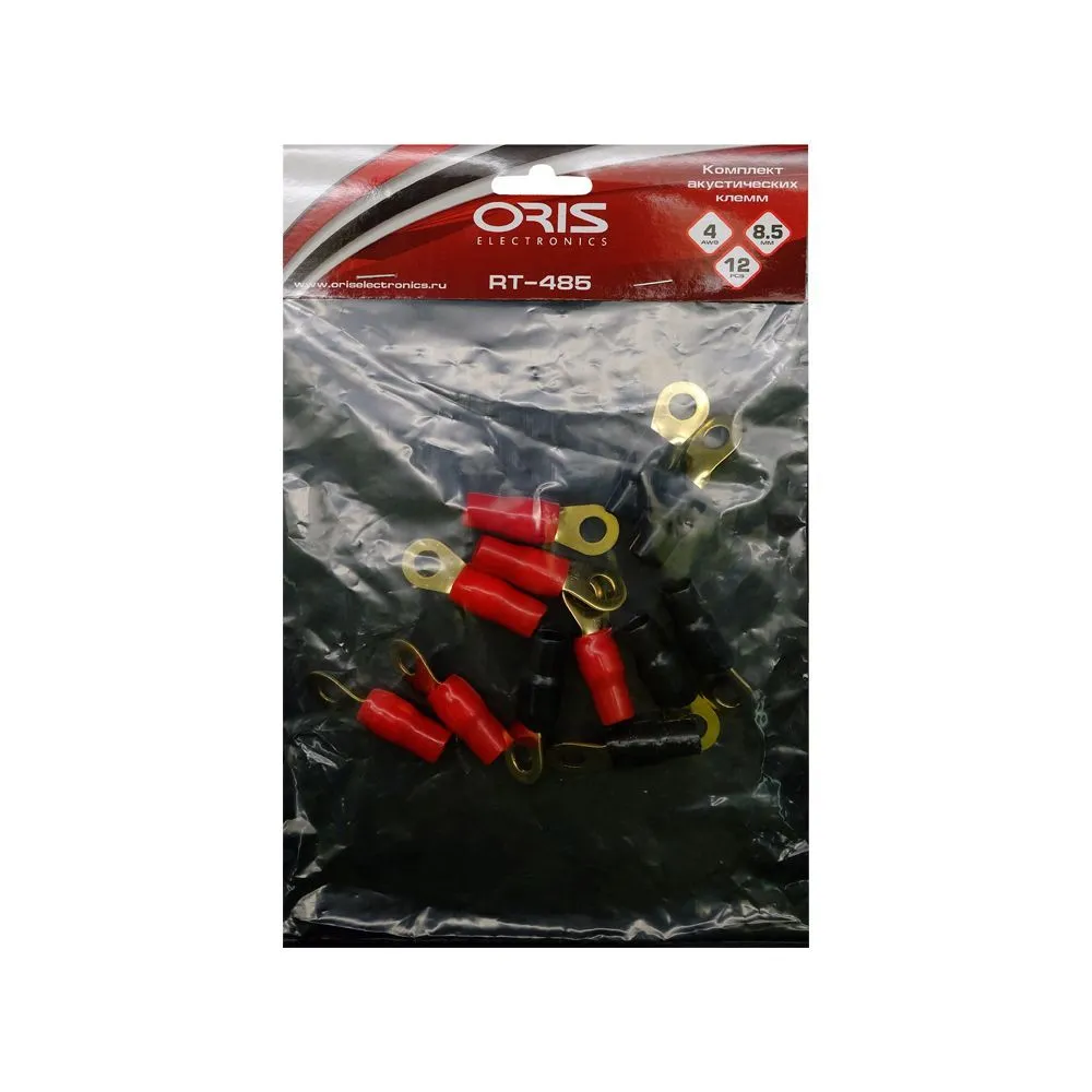 Клемма силовая "кольцо" ORIS RT-485 4Ga 1шт - фото Клемма силовая "кольцо" ORIS RT-485 4Ga 1шт - фото