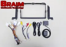 BRAIM рамка Toyota Prado120 /2006-2013 / can bus/9дюйм - фото