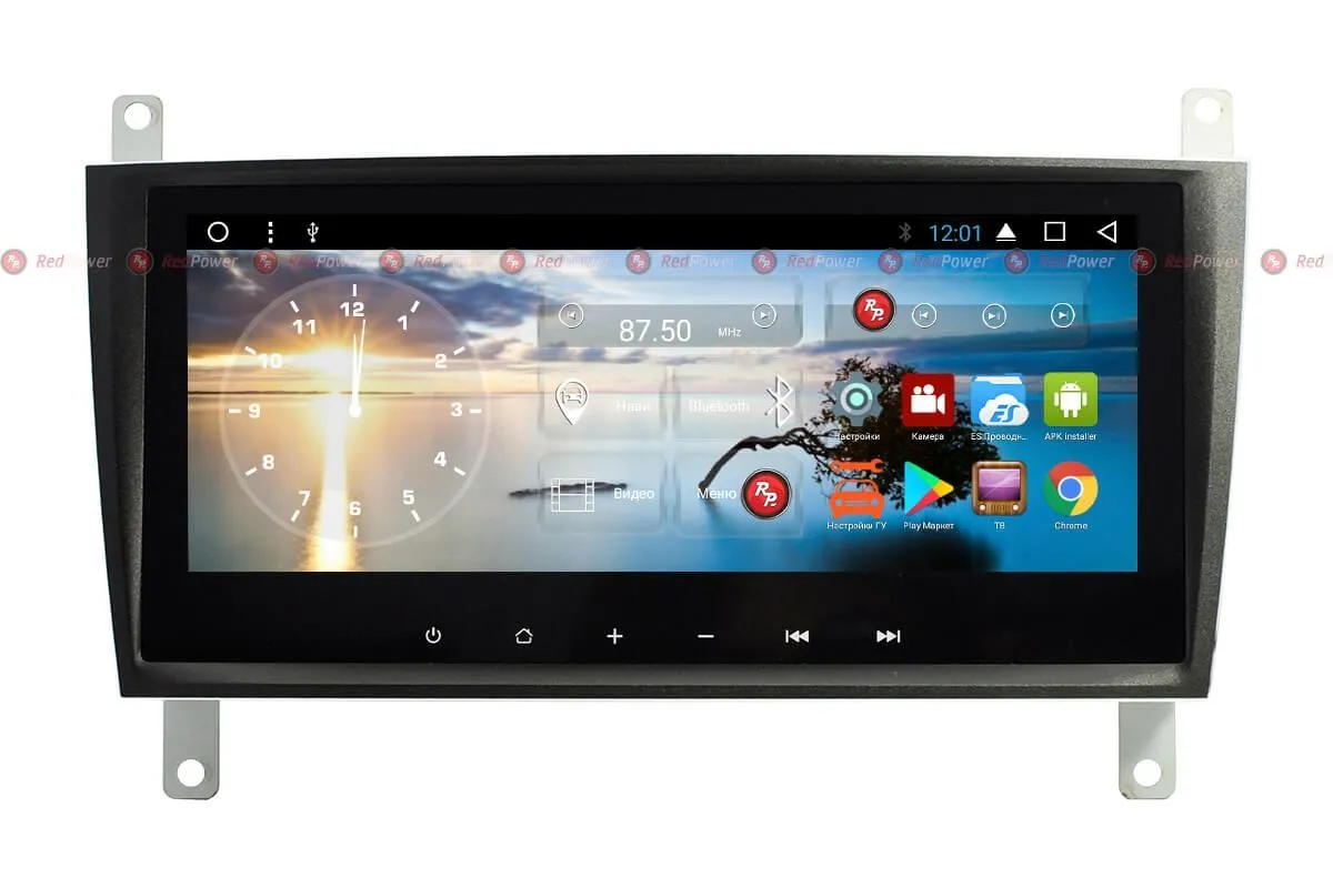 Автомагнитола RedPower 51368 IPS DSP Mercedes-Benz CLK-Class W209 (2006-2011) - фото