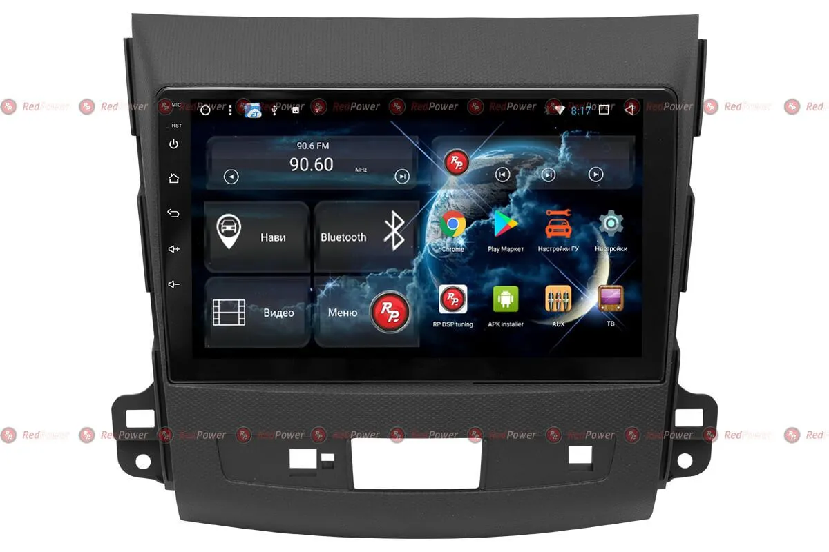 Автомагнитола RedPower 51056 IPS DSP Mitsubishi Outlander XL (2006-2012) - фото