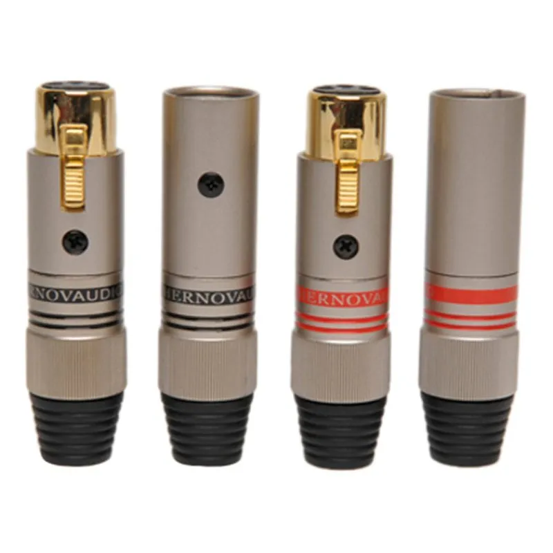 Разъемы Tchernov Cable XLR Plug Classic G / set 4 - фото