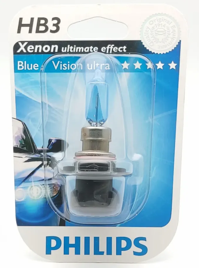Лампа  Philips HВ3 Blue Vision ultra блистер 12v-65w - фото Лампа  Philips HВ3 Blue Vision ultra блистер 12v-65w - фото