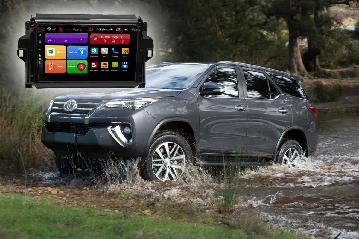 Автомагнитола RedPower 61069 Toyota Fortuner 2-поколение 2015 - 2020 - фото