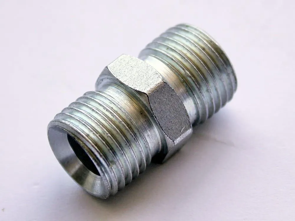 Фитинг 3/8 Ь16х1,5 с рез.кольцом - фото Фитинг 3/8 Ь16х1,5 с рез.кольцом - фото