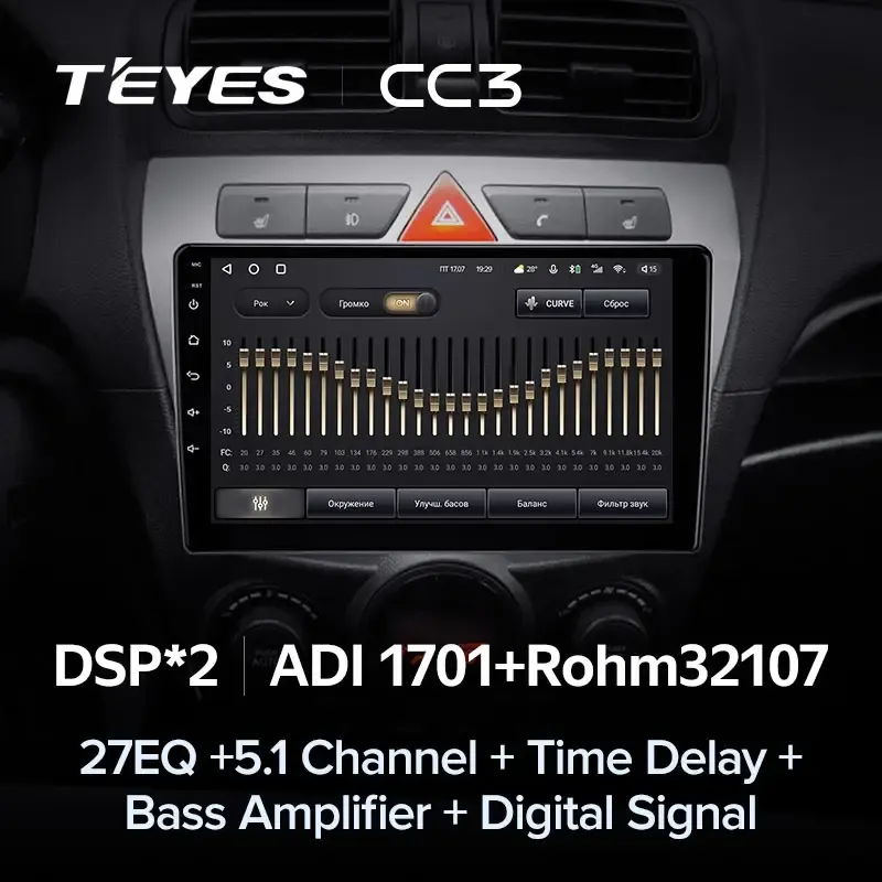 Комплект магнитолы TEYES CC3L 9.0" для Kia Picanto