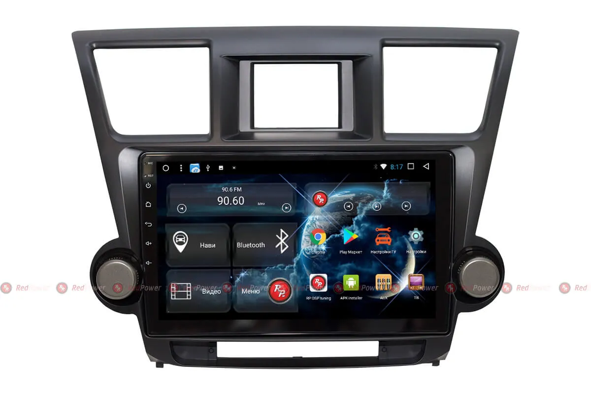 Автомагнитола RedPower 51035 R IPS DSP Toyota Highlander II U40 2007-2013 - фото