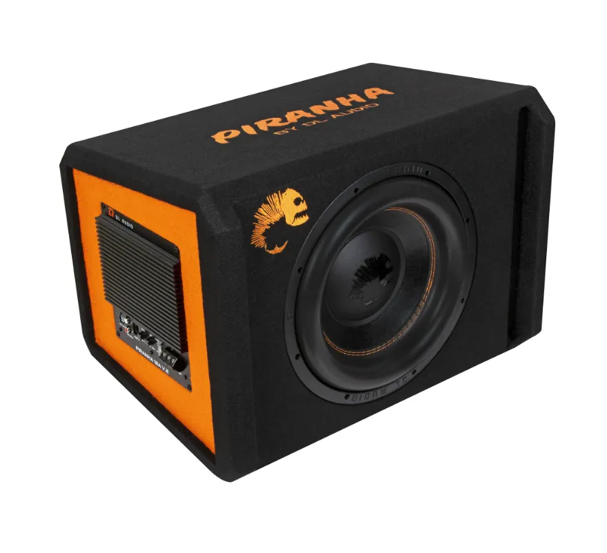 Сабвуфер активный в корпусе DL Audio Piranha 12A V.2 Black - фото Сабвуфер активный в корпусе DL Audio Piranha 12A V.2 Black - фото