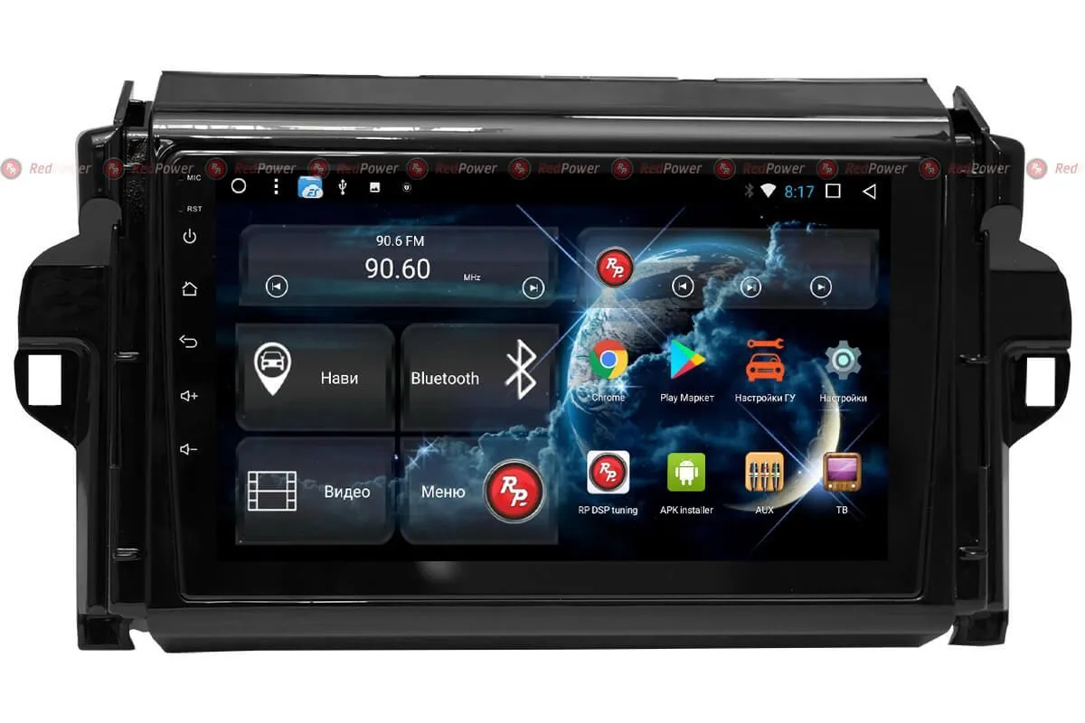 Автомагнитола RedPower 51069 IPS DSP Toyota Corolla 2017-18/ Fortuner 2017+ - фото