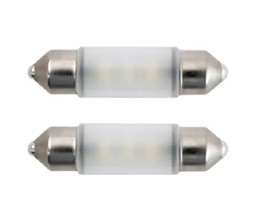 Лампа светодиодная MTF софитная 10.5х38/38mm 12V 5000K - фото