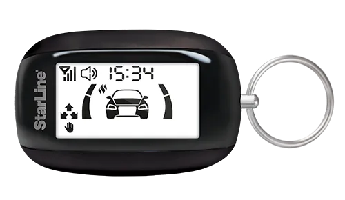Брелок ж/к StarLine B96 с дисплеем - фото Брелок ж/к StarLine B96 с дисплеем - фото
