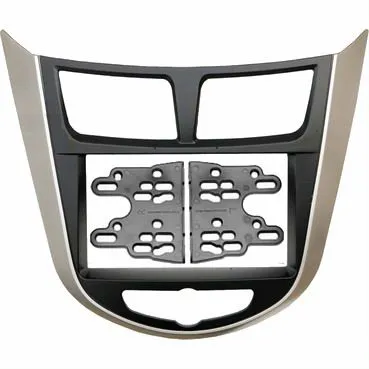 Рамка RHY-N19 Hyundai Solaris 11+ 2 din  - фото