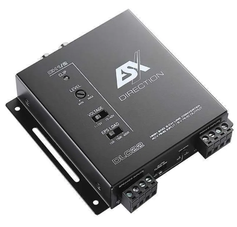 Прeобразователь уровня сигнала ESX 2-х канальный DLC22 - фото