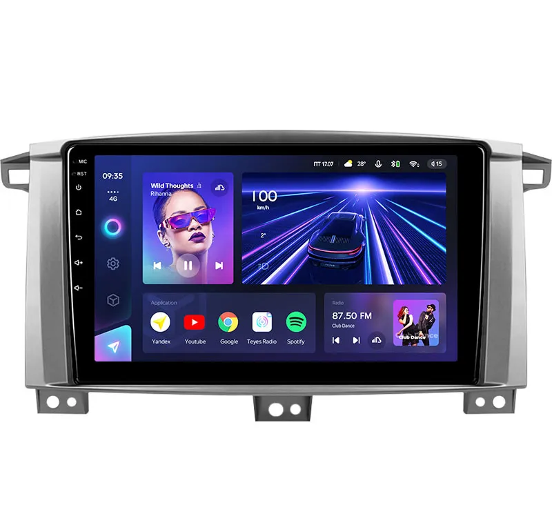 ШГУ Teyes CC3 3/32 GB Toyota Land Cruiser 100 2002-2007 2K-display - фото