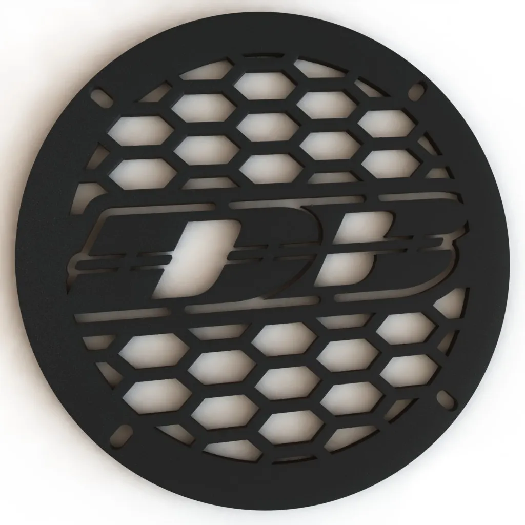 Защитная сетка (гриль) Deaf Bonce 8" черная - фото