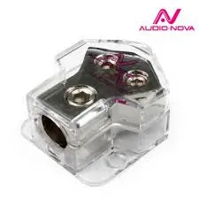 Дистрибьютор питания AUDIO NOVA DB13S вход 1x0Ga выход 2x4Ga - фото