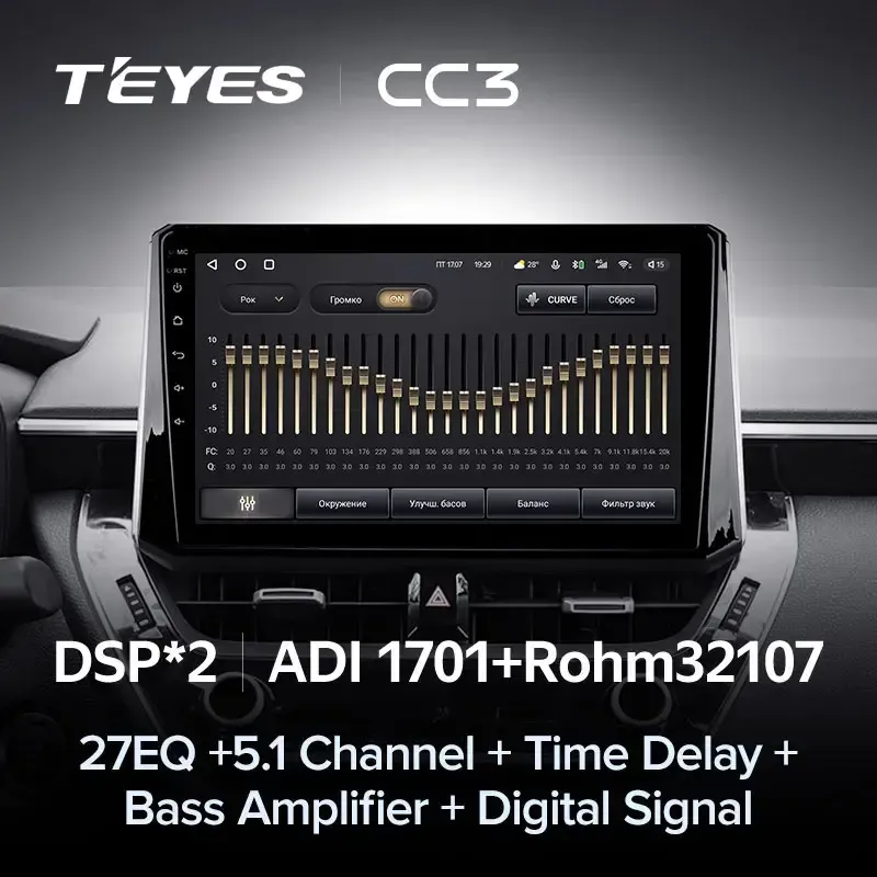 Комплект магнитолы TEYES CC3L 9.0" для BMW X3