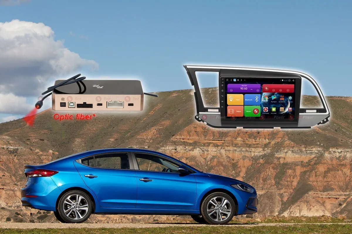 Автомагнитола RedPower 51094 R IPS DSP Hyundai Elantra 6 (2015-2019) - фото