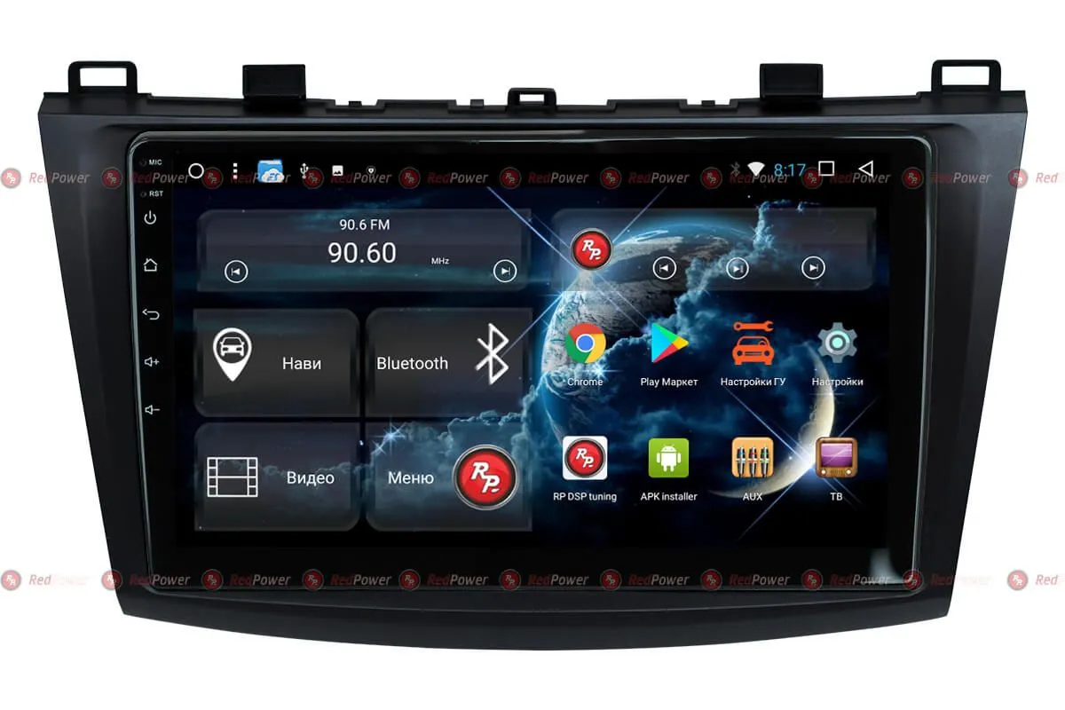Автомагнитола RedPower 51034 R IPS DSP Mazda 3 (2009-2013) - фото