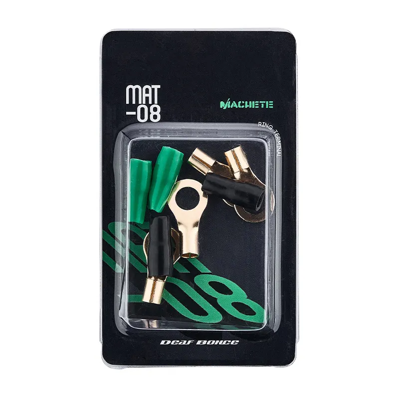 Клемма кольцевая Machete MAT-08 (1уп.- 4шт.) - фото Клемма кольцевая Machete MAT-08 (1уп.- 4шт.) - фото