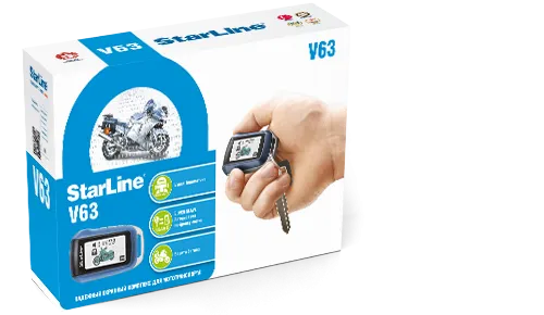 автосигнализация StarLine V63 MOTO - фото