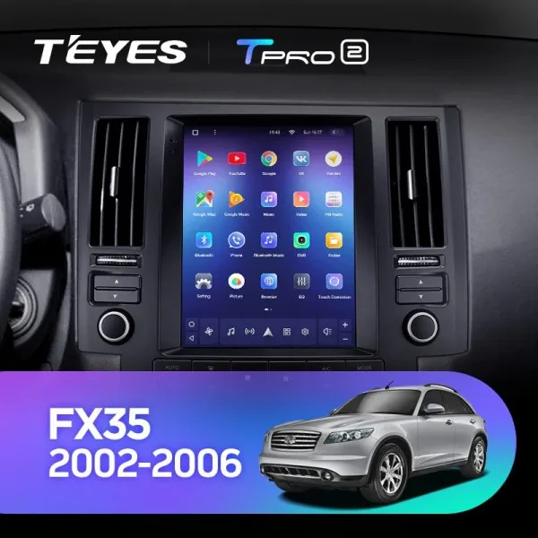 ШГУ Teyes Tpro 2 3/32 Infiniti FX35 2002-2006 - фото