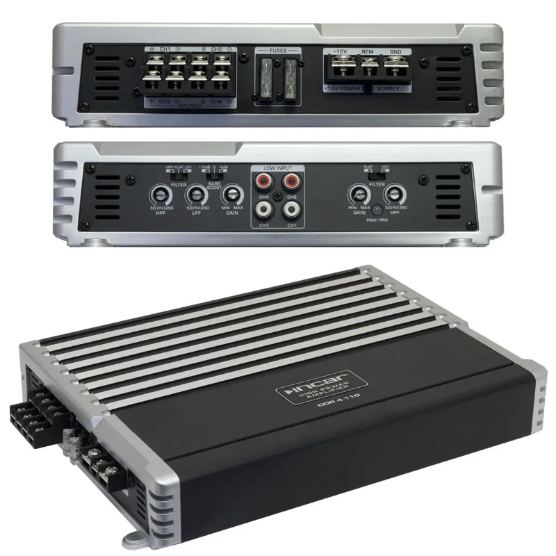 Усилитель 4-канальный IINCAR CDR 4.110 (цифровой) - фото