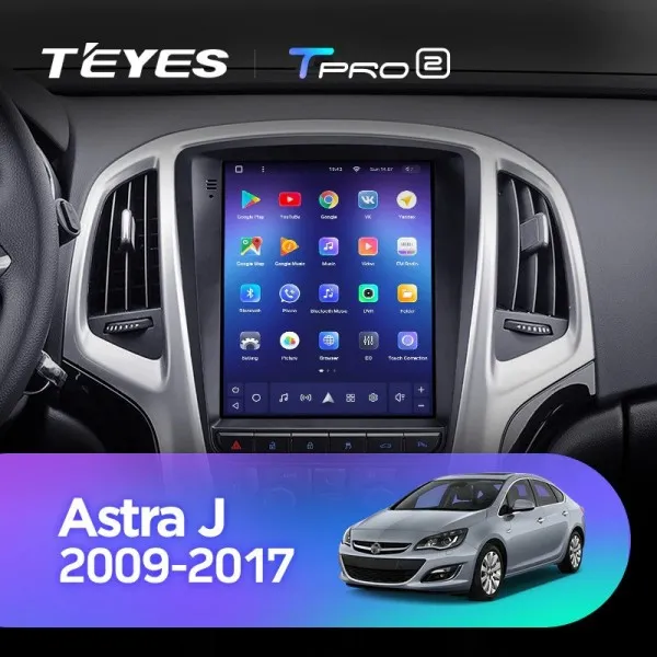 ШГУ Teyes Tpro 2 4/64 GB Opel Astra J 2009-2017 9.7" - фото