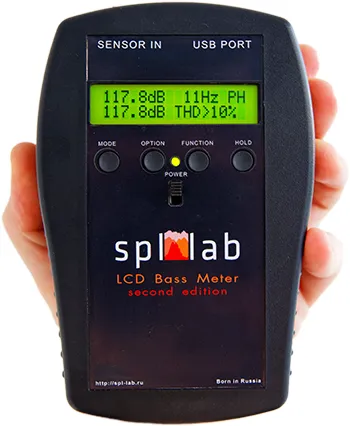 Spl Lab LCD Bass Meter (Second Edition) Прибор для измерения громкости звука  - фото Spl Lab LCD Bass Meter (Second Edition) Прибор для измерения громкости звука  - фото