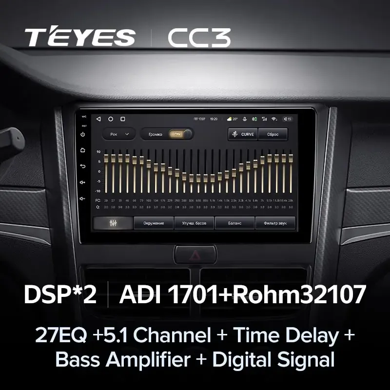 Комплект магнитолы TEYES CC3L 9.0" для FAW Bestune B30
