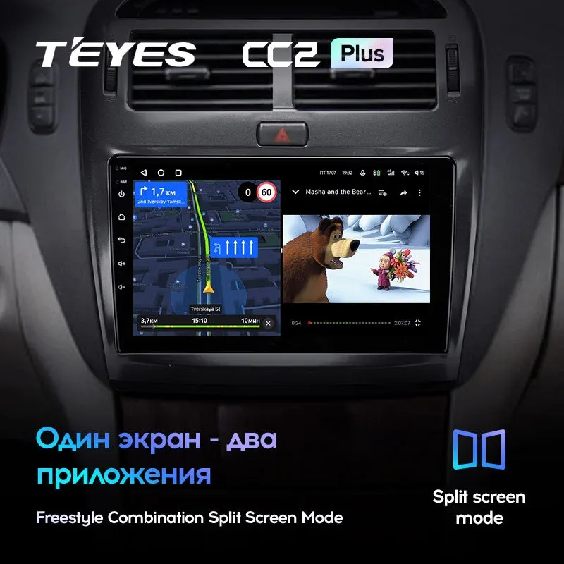 Комплект магнитолы TEYES CC2 Plus 9.0" для Lexus LS III рестайлинг 2003-2006