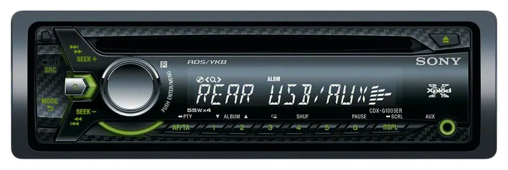CD - ресивер Sony CDX-G1003ER - фото
