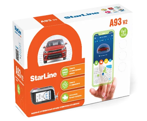 Автосигнализация StarLine A93 V2 GSM - фото