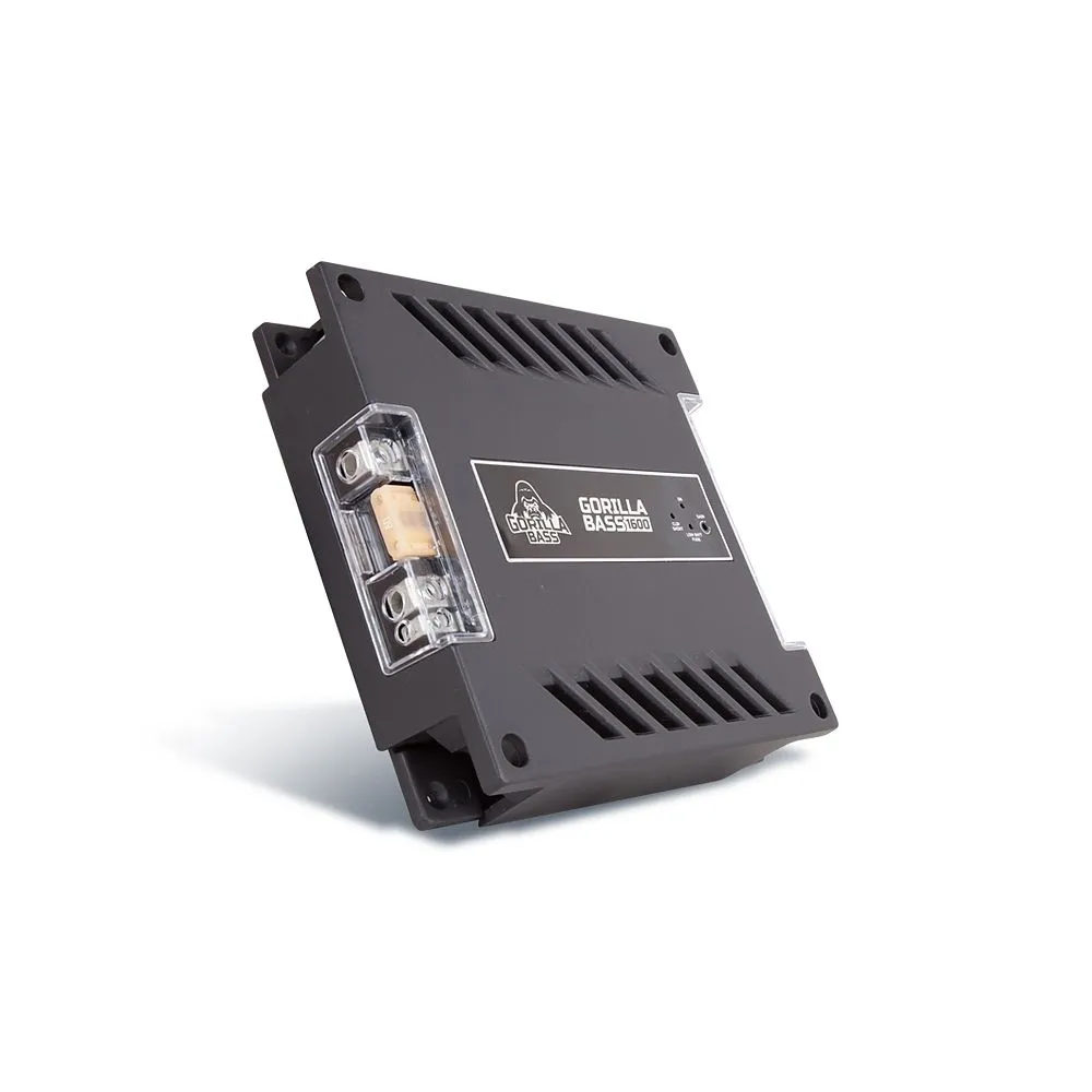 Усилитель 1-канальный Kicx Gorilla Bass 1600 - фото