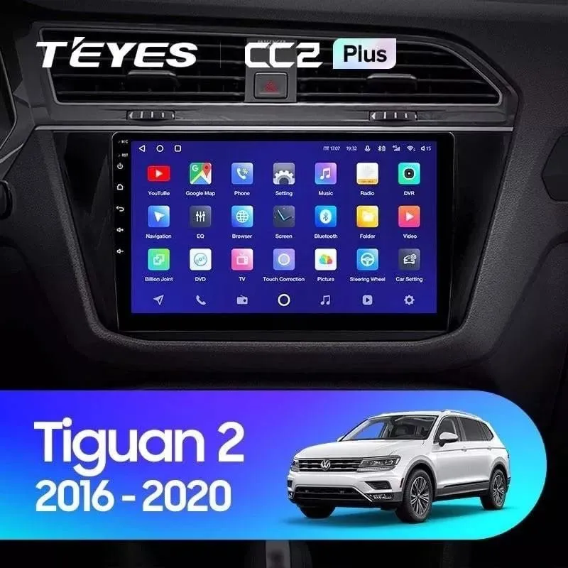 ШГУ Teyes CC2L Plus 2/32 GB Volkswagen Tiguan 2016+ - фото