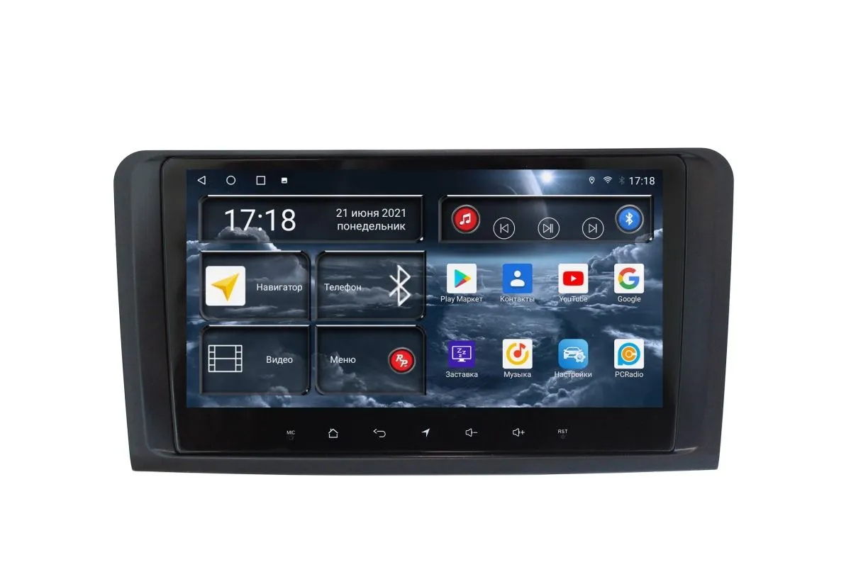 Автомагнитола RedPower 71168M Mercedes-Benz ML, GL X164 2005-2012 - фото