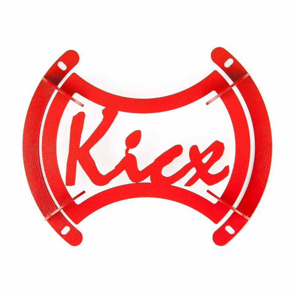 Защитная сетка (гриль) Kicx 8М (красный) - фото