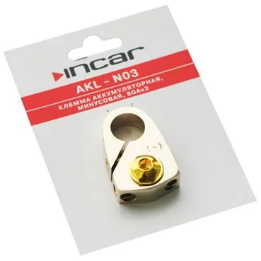 Клемма аккумулятора минусовая AKL-N03 Incar - фото