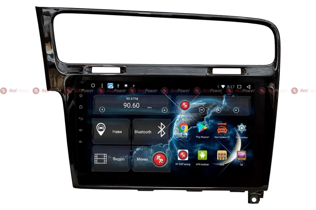 Автомагнитола RedPower 51006 R IPS DSP Volkswagen Golf 7 2013-н.в - фото