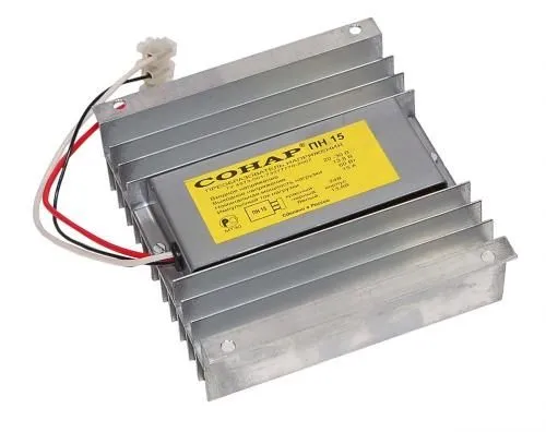 Преобразователь напряжения 24-12В Сонар ПН-15Т ток до 15А - фото