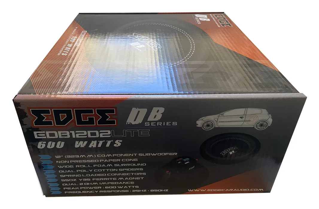 Сабвуфер EDGE EDB12D2LITE-E0 - фото