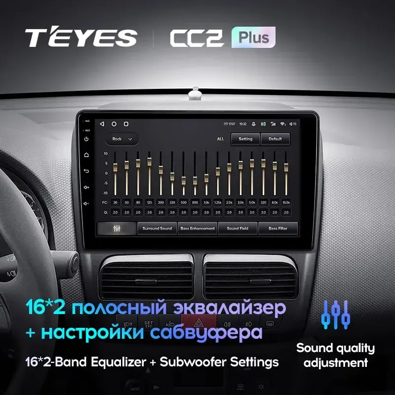 Комплект магнитолы TEYES CC2 Plus 9.0" для FIAT Doblo II 2010-2015