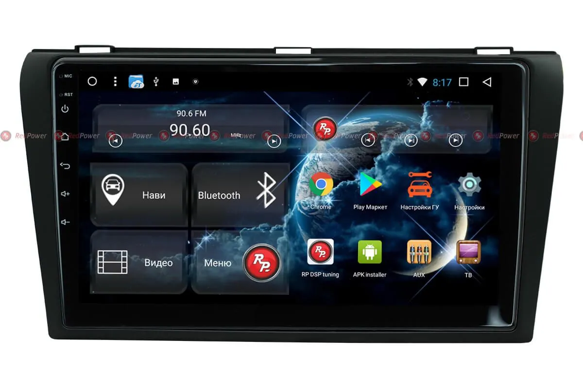 Автомагнитола RedPower 51013 R IPS DSP Mazda 3 (2006-2009) - фото