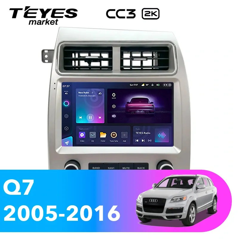 Комплект магнитолы TEYES CC3 2K 9.5" для Audi Q7