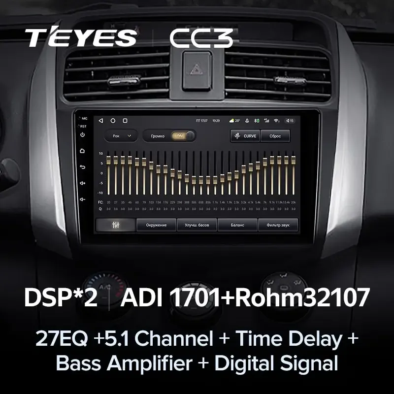 Комплект магнитолы TEYES CC3L 9.0" для LIFAN X60