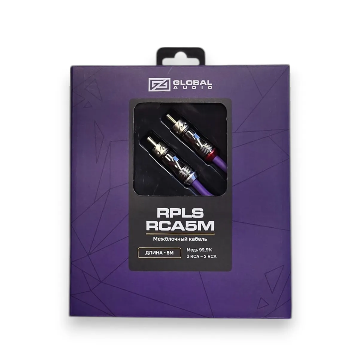 Межблочный кабель Global Audio RPLS-RCA5M - фото