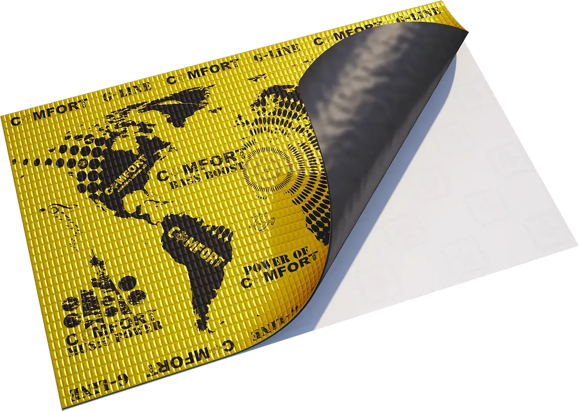 Вибропоглощающий материал ComfortMat G2 0,5х0,7 (1уп-10л) (1л) - фото