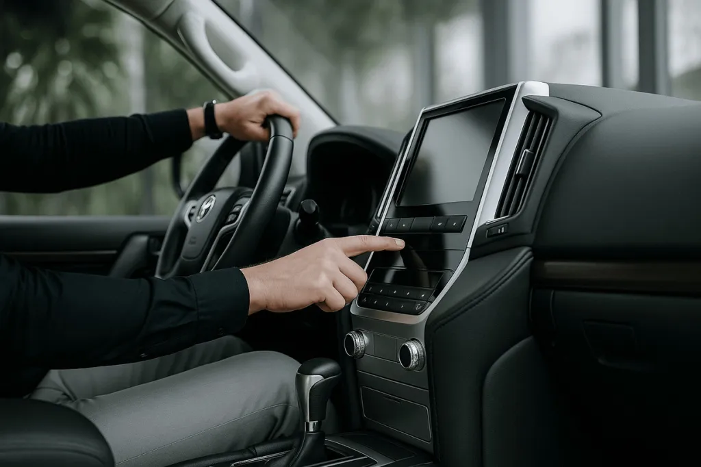 Парктроник имеет два датчика