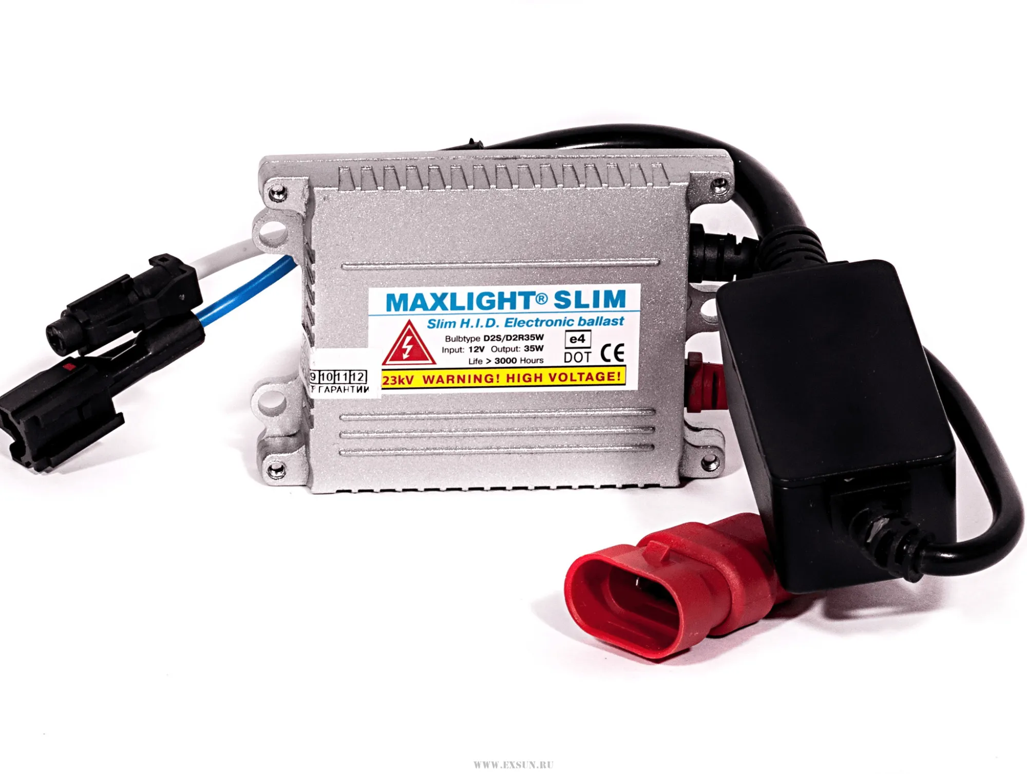 Ксеноновый блок розжига MaxLight Slim Ultra - фото Ксеноновый блок розжига MaxLight Slim Ultra - фото