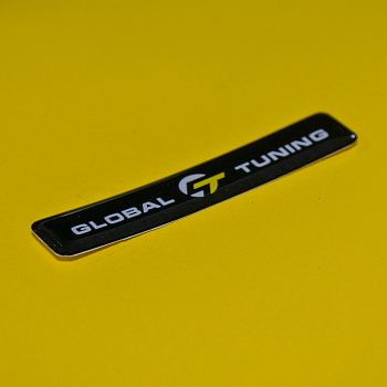 Наклейка Global Tuning 15х75 смола